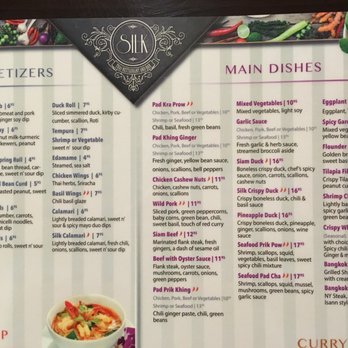 Silk Thai Restaurant - Menu - Thai Near Me - Charlottesville, Virginia Silk Thai Restaurant - Menu - Thai Near Me - Charlottesville, Virginia