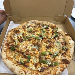 Chicken Masala Pizza