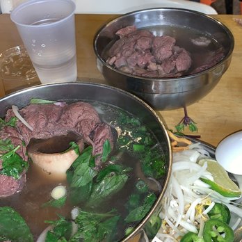 Let's Pho - Pho Beef Shanks Bone Marrow w an additional side of Pho Beef Shanks Bone Marrow - Vietnamese Near Me - Sherman Oaks, California Let's Pho - Pho Beef Shanks Bone Marrow w an additional side of Pho Beef Shanks Bone Marrow - Vietnamese Near Me - Sherman Oaks, California