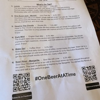 Tanner Brewing - Tap List - Breweries Near Me - Haddon Heights, New Jersey