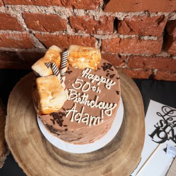 Cake Life Bake Shop - S'mores cake ready to serve - Bakeries Near Me - Philadelphia, Pennsylvania