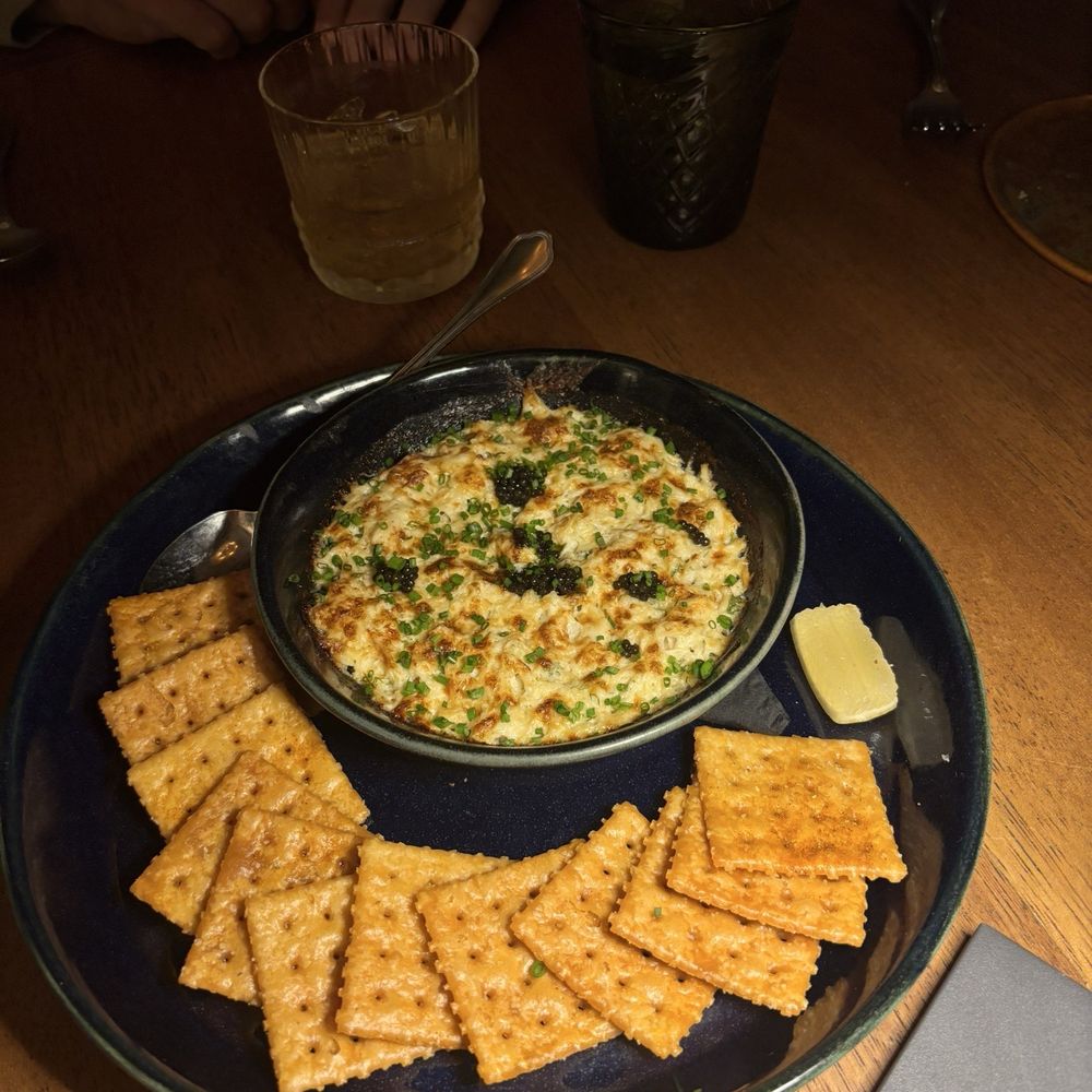 Covey - Baked crab dip - New American Near Me - Wilmington, North Carolina