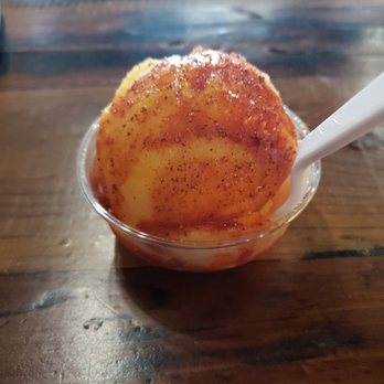 The Shack - Italian Ice scoop (mango) - Hot Dogs Near Me - San Antonio, Texas The Shack - Italian Ice scoop (mango) - Hot Dogs Near Me - San Antonio, Texas
