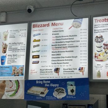 Dairy Queen Ltd Brazier - Menu - Ice Cream & Frozen Yogurt Near Me - Streamwood, Illinois Dairy Queen Ltd Brazier - Menu - Ice Cream & Frozen Yogurt Near Me - Streamwood, Illinois