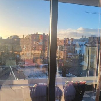 The Dean Hotel - Huge balcony with view of the power lines, wish the space would have been added to the rooms instead. - Hotels Near Me - Dublin, D The Dean Hotel - Huge balcony with view of the power lines, wish the space would have been added to the rooms instead. - Hotels Near Me - Dublin, D