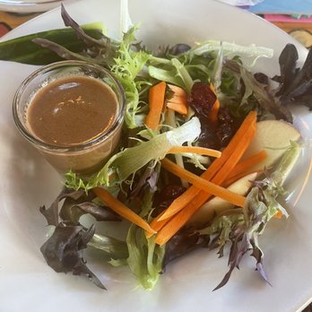 Farm Restaurant - Salad with cherry vinegarette - Comfort Food Near Me - Port Austin, Michigan Farm Restaurant - Salad with cherry vinegarette - Comfort Food Near Me - Port Austin, Michigan