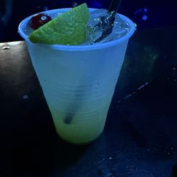 Sun On the Beach - "Beach Party", a rum cocktail, but it was a little bit too much mixer & sweet
