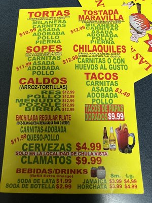 Menu photo 2 Carnitas Las Michoacanas San Diego, CA Menu photo 2 Carnitas Las Michoacanas San Diego, CA