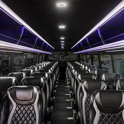 A Family Limousine & Coaches - 2019 50 PASSENGER COACH BUS