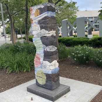 Ninth Unconformity Sculpture-Spring - Landmarks & Historical Buildings Near Me Ninth Unconformity Sculpture-Spring - Landmarks & Historical Buildings Near Me
