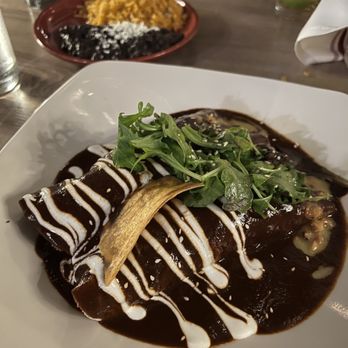 Mole Mexican Kitchen - Absolutely a must go to.  Chicken Mole enchiladas excellent.  Avocado fries and Guacamole excellent. A local owned favorite. - Mexican Near Me - Sedona, Arizona
