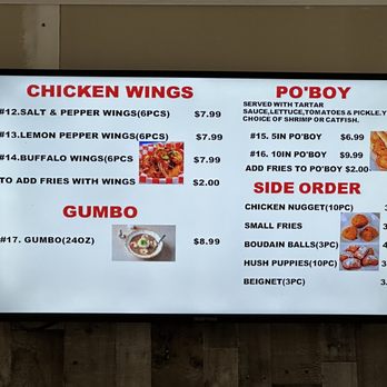 Kajun Seafood - Menu - Fish & Chips Near Me - Duluth, Georgia