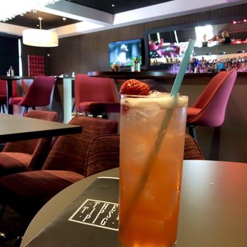 The Tipsy Pig - Strawberry Collins - Lounges Near Me - Omaha, Nebraska