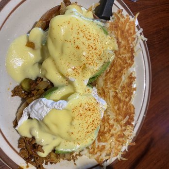 Mimosas Cafe - Chorizo Benedict - Breakfast & Brunch Near Me - San Jose, California