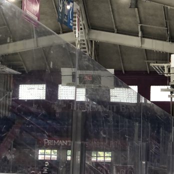 Cambria County War Memorial - The ice and the scoreboard at Cambria County War Memorial - Stadiums & Arenas Near Me - Johnstown, Pennsylvania