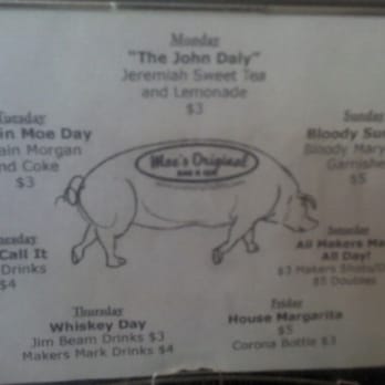 Moe's Original Bar B Que - Daily drink specials - Barbeque Near Me - Lakewood, Colorado