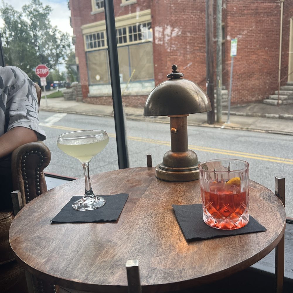 Boulevardier and a Citrus & Sun Boulevardier and a Citrus & Sun