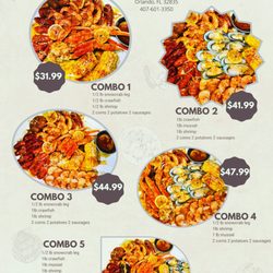 LA Cajun seafood - Combo Choice