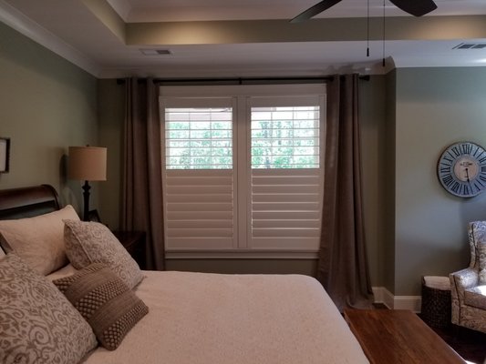 Shutters - The only people that like shutters more than our team are our customers. As a timeless, energy-efficient window treatment, shutters provide incredible benefits. Bloomin' Blinds of Augusta provides full-service shutter design, installation, repair, and maintenance. And as a mobile service, we come to you for everything, so you don’t have to lift a finger. 

If you’re considering a new shutter installation, here are reasons our customers love them:

- More Privacy
- Increased Security
- Saving Energy
- Blocking Light
- Reducing Noise
- Durability
- Improving Home Value
- Total Customization

At Bloomin' Blinds of Augusta, our professionals can easily match paint colors with your current color scheme. Between wood, plantation, and composite shutters, you have a nearly limitless ability to personalize your window treatment. Choose panel sizes, specific shapes, and add unique features such as custom arches. Try our window visualizer tool to look through your options and see how each treatment would look in your space.

The Benefits of Interior and Exterior Shutters

Our customers choose shutters because of the following benefits:

Paint Matching Available & Styles

Long Lasting & Durable

Highly Customizable

Adds Home Value