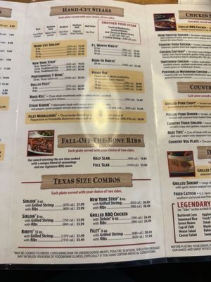 Menu photo 1 Texas Roadhouse Bloomington, IL