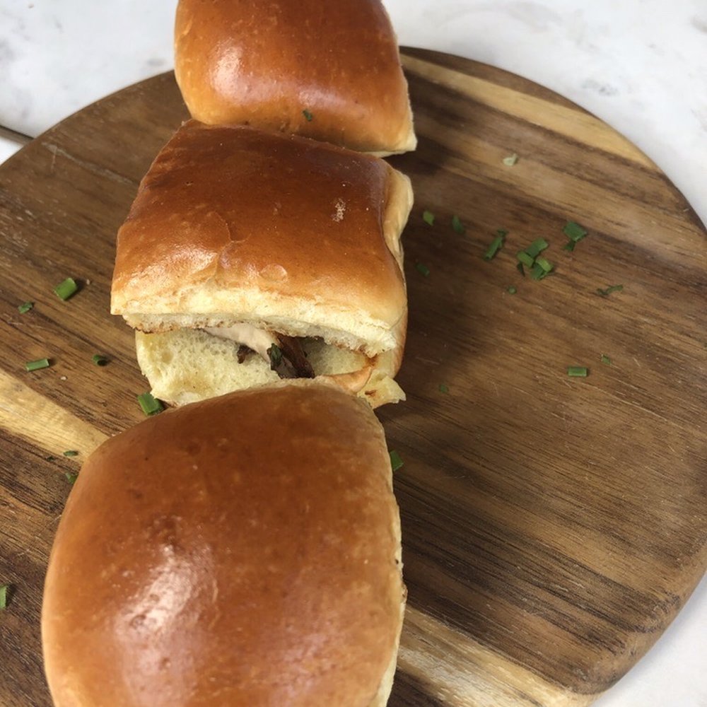 Fine & Fettle - Portabella  sliders - Tapas/Small Plates Near Me - Charlotte, North Carolina