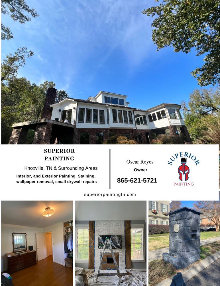SUPERIOR PAINTING Updated August 2024 Knoxville, Tennessee