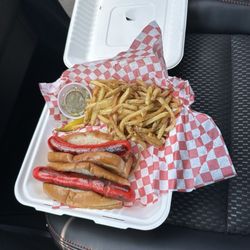 The Lobstah Buoy - Red dogs and fries