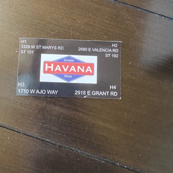 havana tobacco and vape HAVANA TOBACCO AND VAPE - Updated June 2026 - 1710 W Ajo Way, Tucson,  Arizona - Tobacco Shops - Phone Number