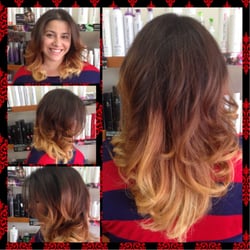 Anthony G. Salon - Ombré, cut, and style by Jessy R.