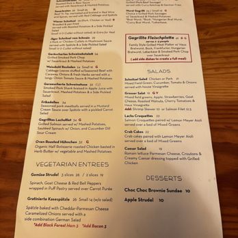 Speisekammer - Menu - German Near Me - Alameda, California