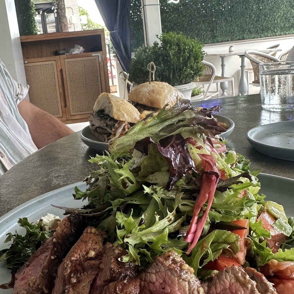 Quince Riverside - Pecan crusted steak salad - Desserts Near Me - Fort Worth, Texas