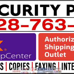 Security Postal - New Building Sign