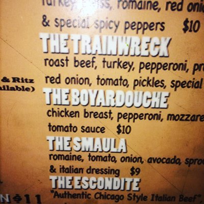 Menu photo 1 The Escondite Los Angeles, CA Menu photo 1 The Escondite Los Angeles, CA