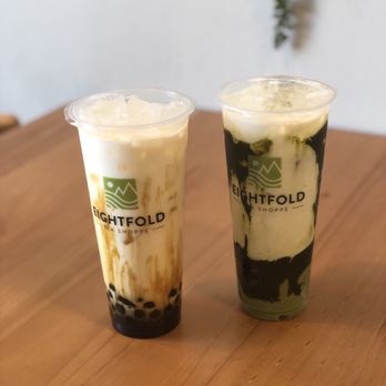 Eightfold Tea Shoppe - Brown Honey Deep Matcha - Bubble Tea Near Me - Costa Mesa, California Eightfold Tea Shoppe - Brown Honey Deep Matcha - Bubble Tea Near Me - Costa Mesa, California
