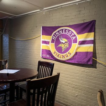 Rhodeside Grill - Minnesota Vikings banner. - American Near Me - Arlington, Virginia Rhodeside Grill - Minnesota Vikings banner. - American Near Me - Arlington, Virginia