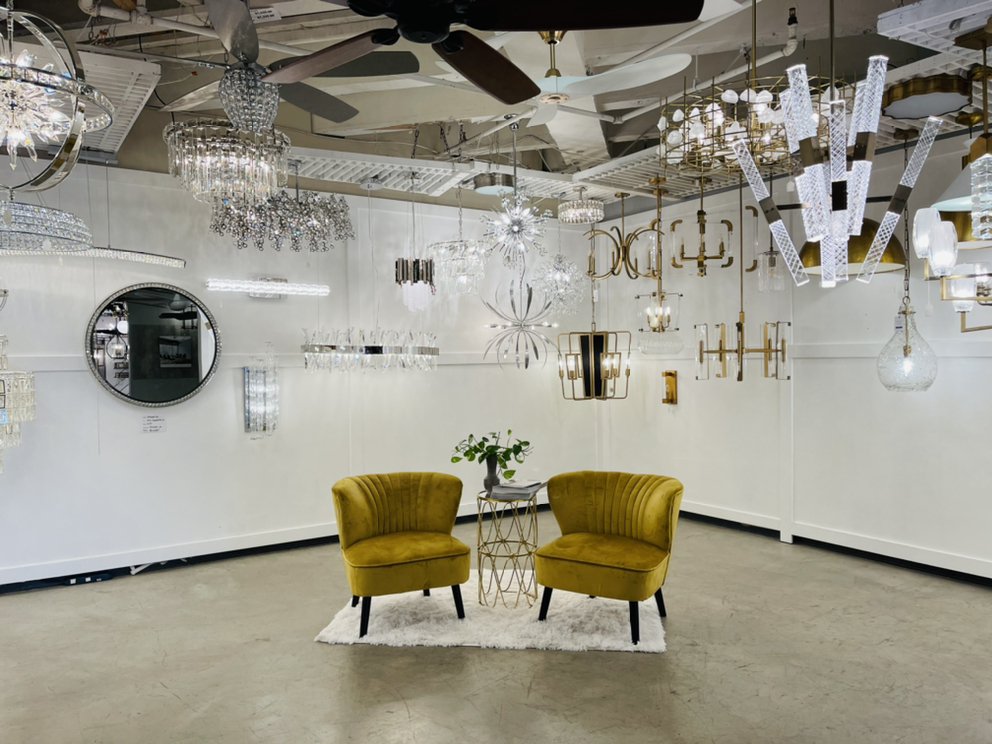 Slide of Fan Diego Ceiling Fans & Lighting Showroom