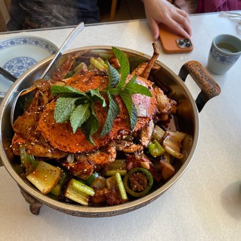 Earl Spicy - Spicy I10. Griddle Cooked Crab, Pumpkin, Lemongrass () - Szechuan Near Me - Millbrae, California Earl Spicy - Spicy I10. Griddle Cooked Crab, Pumpkin, Lemongrass () - Szechuan Near Me - Millbrae, California