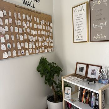 The Fin Coffee - Inside - gratitude wall - Coffee & Tea Near Me - Murrieta, California The Fin Coffee - Inside - gratitude wall - Coffee & Tea Near Me - Murrieta, California