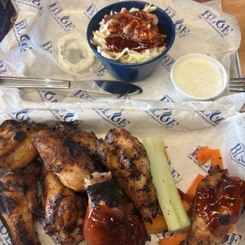 Blue Smokehouse & Bar - Wings and slaw - Salad Near Me - Fort Mill, South Carolina Blue Smokehouse & Bar - Wings and slaw - Salad Near Me - Fort Mill, South Carolina