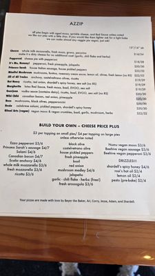 Menu photo 2 Red Sauce Pizza Portland, OR