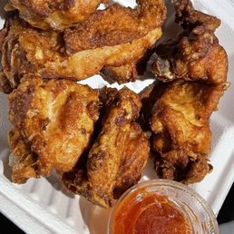 Double fried, fried chicken! Double fried, fried chicken!