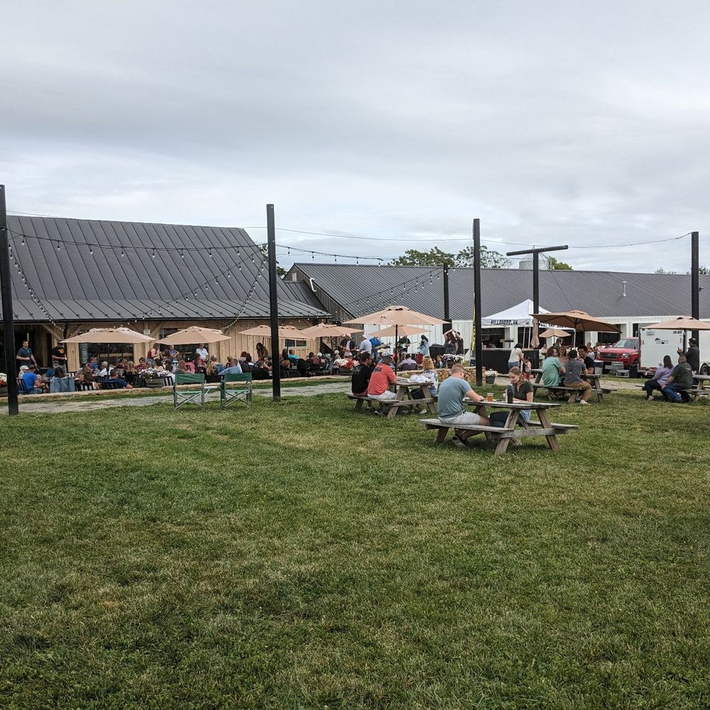 Harvest Gap Brewery - Backyard, plenty of picnic tables and tables with umbrellas - Breweries Near Me - Hillsboro, Virginia Harvest Gap Brewery - Backyard, plenty of picnic tables and tables with umbrellas - Breweries Near Me - Hillsboro, Virginia