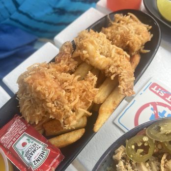 Paradise Beach - Coconut Shrimp - Mexican Near Me - Cozumel, ROO