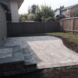 Finished patio!