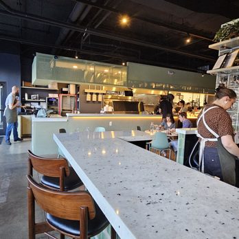 Johnny Bechamel's - View from my bar seat - Italian Near Me - Denver, Colorado