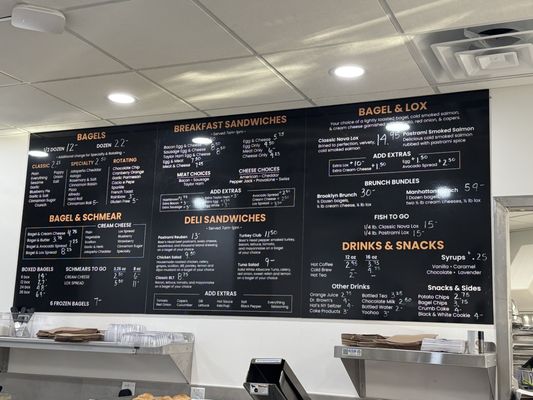 Menu photo 1 Dan’s Bagels Fort Worth, TX