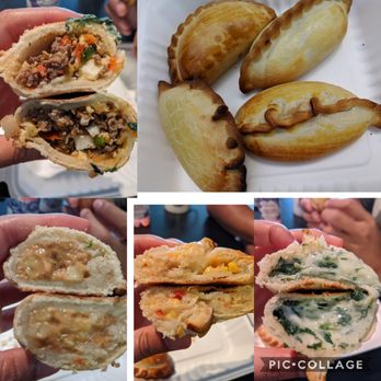 Rocky's Empanadas - Classic beef, banana du leche, humita, and spinach and cheese - Argentine Near Me - Redmond, Washington Rocky's Empanadas - Classic beef, banana du leche, humita, and spinach and cheese - Argentine Near Me - Redmond, Washington