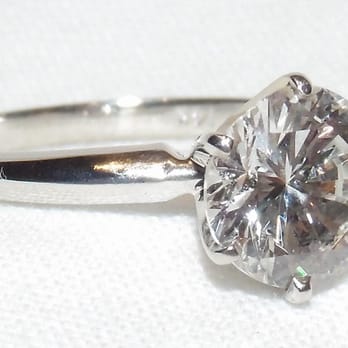 Golden's Designer Jewelry - 14k white gold and diamond solitaire. Such a beauty! - Jewelry Near Me - Rogers, Arkansas Golden's Designer Jewelry - 14k white gold and diamond solitaire. Such a beauty! - Jewelry Near Me - Rogers, Arkansas