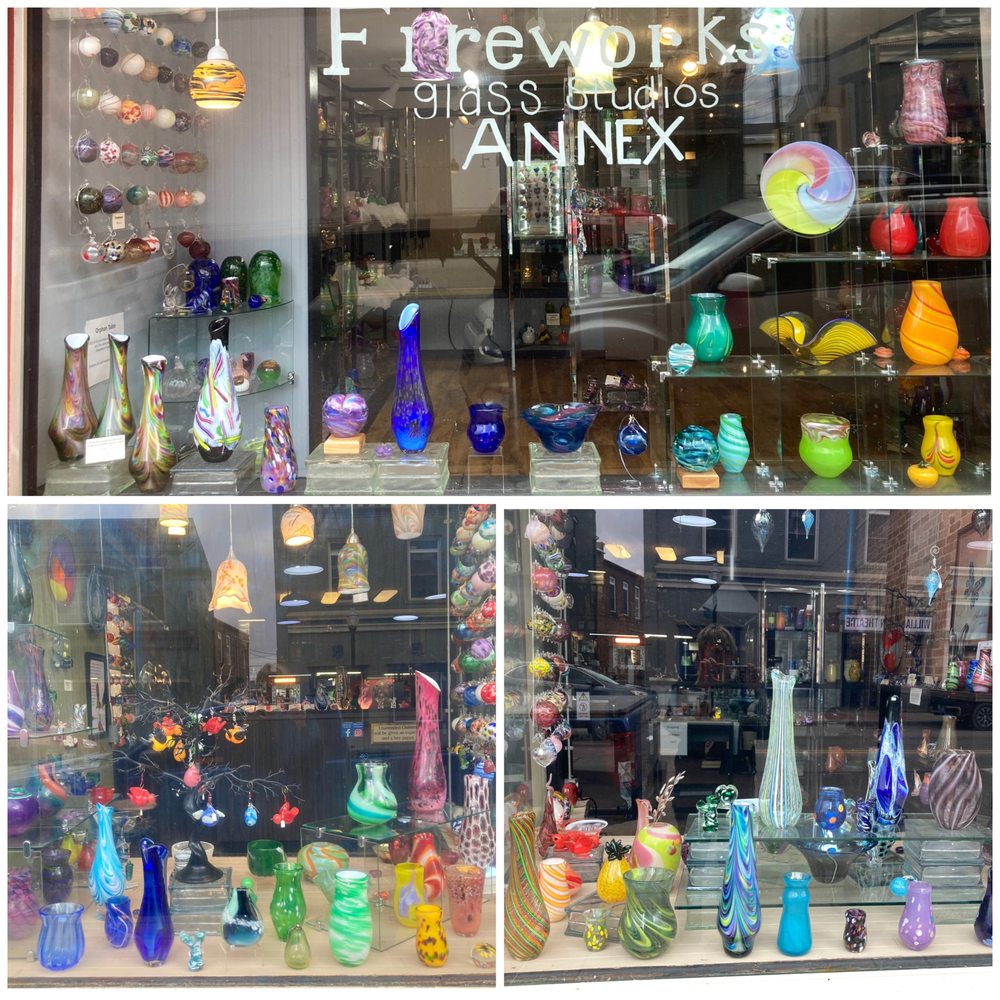 FIREWORKS GLASS STUDIOS 119 S Putnam St, Williamston, Michigan