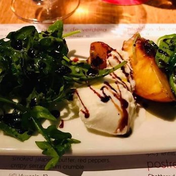 Made kitchen & Cocktails - Grilled Peach & Burrata - Spanish Near Me - Alpharetta, Georgia